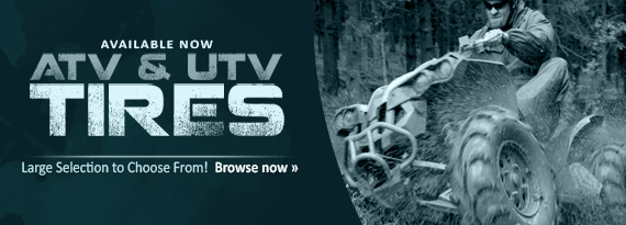 ATV and UTV Tires Available 
